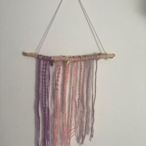 wandhanger roze